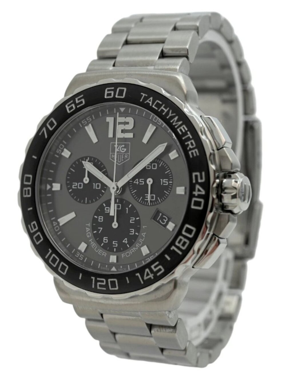 Men's 42mm Tag Heuer Formula 1 Swiss Chronograph SS Watch! Ref: CAU1115.BA0858!